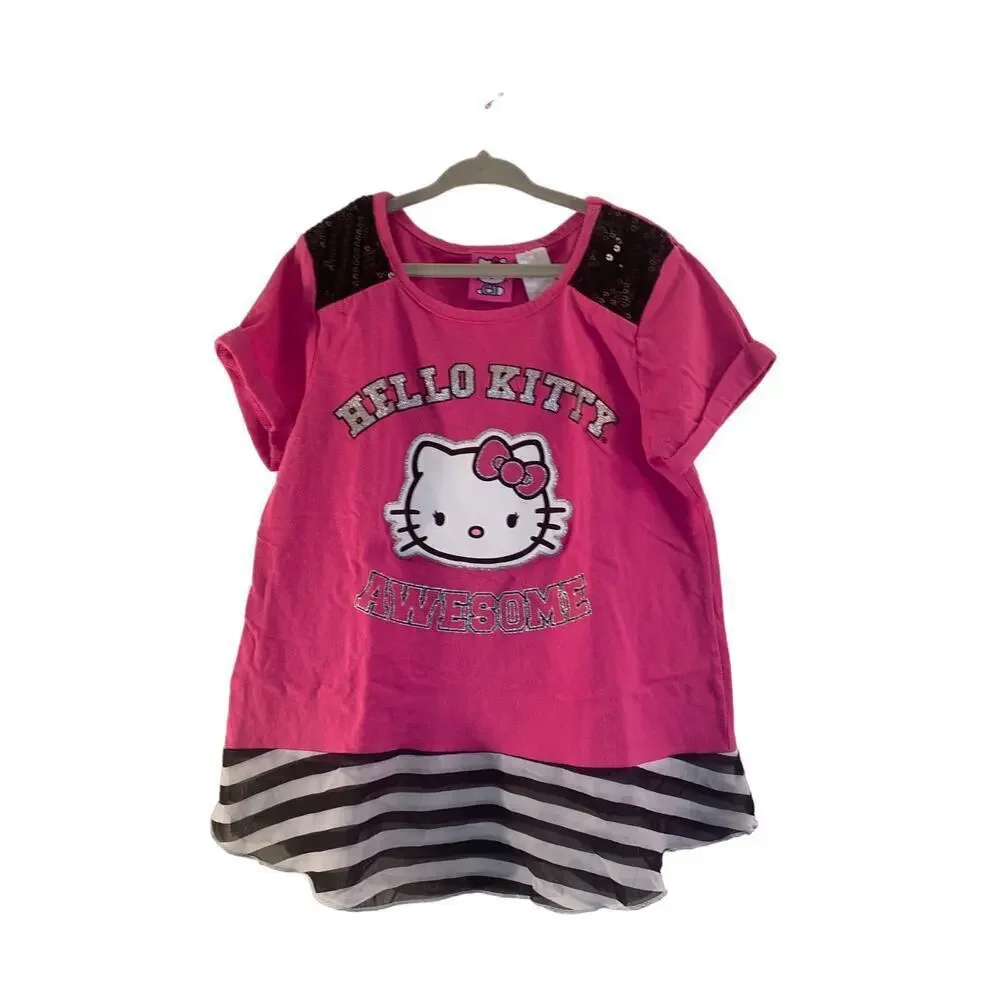 SANRIO HELLO KITTY Girl’s Top / Size: Large 10-12